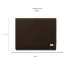 Cabeceira Queen Sena V Marrom