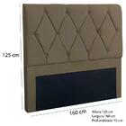 Cabeceira Queen Sheila 160 Cm Casah