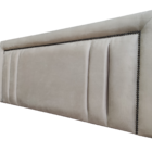 Cabeceira Queen Siena Double Diamond Suede Bege 160 X 60 Rbl