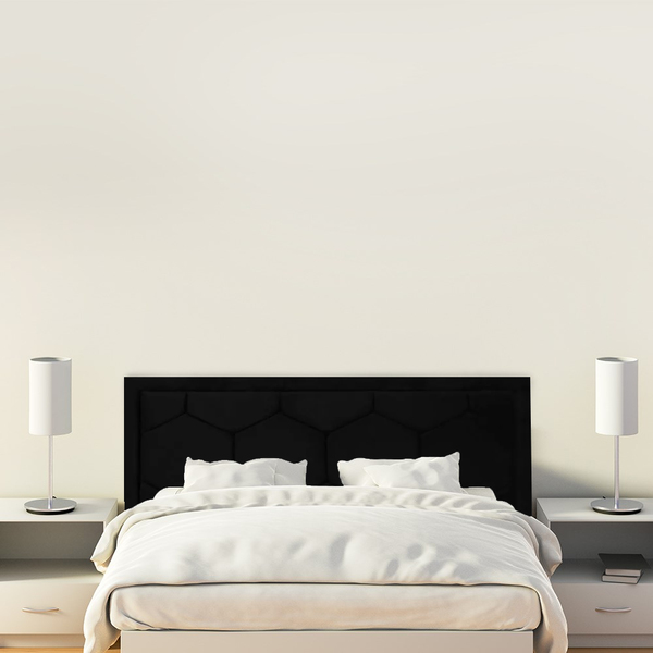 Cabeceira Queen Size Colmeia 1 60m Estofado Modulado Suede Pr