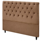 Cabeceira Queen Size Marseille 160cm Estofada Em Suede Para C