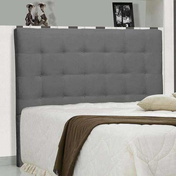 Cabeceira Queen Sonhare 1.6 Cinza