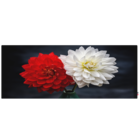 Cabeceira Queen Suede Estampado Flora Painel Cama Box 160 X 60