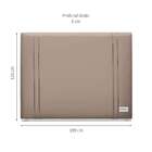 Cabeceira Queen Tamisa V Bege