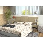 Cabeceira Queen Uni Com Criado Mudo Extensível Luciane