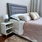 Cabeceira Queen Veneza Diamond Linho 160 X 120 Cm Rbl