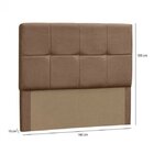 Cabeceira Queen Vênus 1.6 Marrom