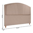 Cabeceira Queen Vicenza 160 Cm Creme
