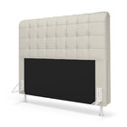 Cabeceira Rana 140 / Couro Bege