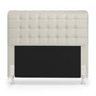 Cabeceira Rana 140 / Couro Bege