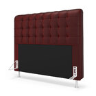 Cabeceira Rana 140 / N-034 Veludo Bordô