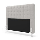 Cabeceira Rana 140 / N-038 Bouclê Cinza