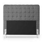 Cabeceira Rana 160 / N-041 Linho Cinza Escuro