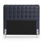 Cabeceira Rana 195 / A-019 Couro Artificial Azul