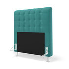 Cabeceira Rana 90 / Sued Azul Turquesa