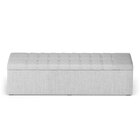 Cabeceira Rana E Calçadeira Alpha 140 Para Cama De Casal N-04