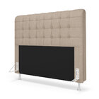 Cabeceira Rana E Calçadeira Alpha 160 Para Cama Queen N-039 L