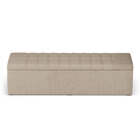 Cabeceira Rana E Calçadeira Alpha 160 Para Cama Queen N-039 L