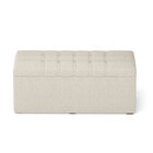 Cabeceira Rana E Calçadeira Alpha 90 Para Cama De Solteiro N-