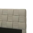 Cabeceira Ravena Plus Casal 1,40 Linho Bege  - Simbal