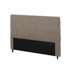 Cabeceira Ravena Plus Casal 1400mm Suede Bege - Simbal
