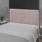 Cabeceira Ravena Plus Casal 1400mm Veludo Rose - Simbal