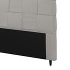 Cabeceira Ravena Plus King Size 1950mm Veludo Adar Off White