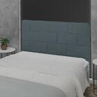 Cabeceira Ravena Plus Queen 1600mm Suede Cinza - Simbal