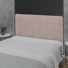 Cabeceira Ravena Plus Queen 1600mm Veludo Rose - Simbal