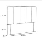 Cabeceira Ravenna 140 Cm Casal