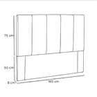 Cabeceira Ravenna 160 Cm Queen