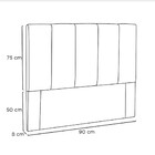 Cabeceira Ravenna 90 Cm Solteiro