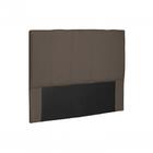 Cabeceira Ravenna Suede Caramelo Casal Spezzia