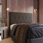 Cabeceira Realeza Queen 160cm Suede - Star Confort