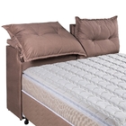 Cabeceira Reclinável Casal Andrea Sued Bege