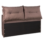 Cabeceira Reclinável Casal Andrea Sued Bege