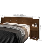 Cabeceira Regulável Box Marina Malbec