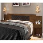 Cabeceira Regulável Box Marina Malbec Captonê Marrom