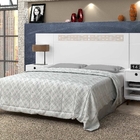 Cabeceira Regulável Box Moderny Branco Off White