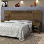 Cabeceira Regulável Box Moderny Castanho Wood