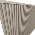 Cabeceira Ripada 140cm Cama De Casal Tibau Off White G77 - Gr