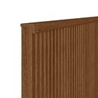 Cabeceira Ripada 160cm Cama De Casal Tibau Freijó G77 - Gran