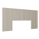 Cabeceira Ripada 240cm Queen/casal Noronha Off White G77 - Gr