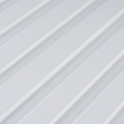 Cabeceira Ripada Branca Box Casal Modular 140x60 Sem Furos