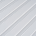 Cabeceira Ripada Branca Box Solteiro Modular 96x60 Sem Furos