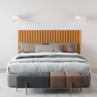 Cabeceira Ripada Cama Casal Ravena Nature