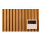 Cabeceira Ripada Cama De Solteiro Pavia Nature Pérola