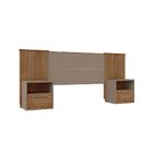 Cabeceira Ripada Casal Extensível Tomaso Buriti Fendi