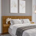 Cabeceira Ripada Casal Queen Com 2 Gavetas Naturalle Columbia