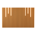 Cabeceira Ripada Com Kit Led Nagasaki Nature Pérola